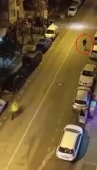 ‘Dur’ ihtarına uymayan sürücü, takiple yakalandı; o anlar kamerada