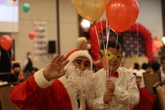 Lösemili çocuklar için yılbaşı etkinliği