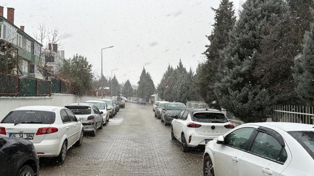 Eskişehir’de kar yağışı