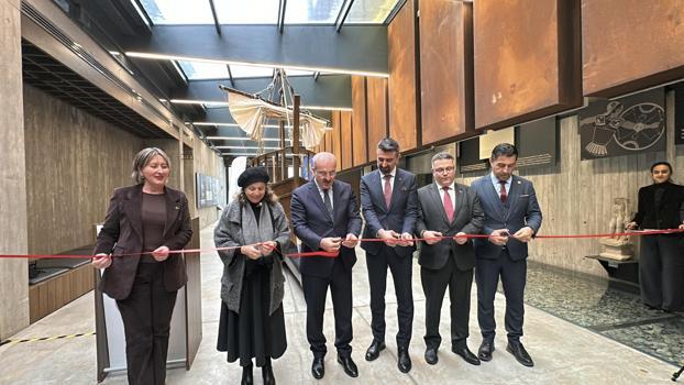 Troya Müzesi Denizcilik Sergi Alanı açıldı