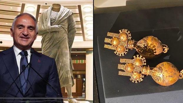 Bakan Ersoy: 2025'te 180 kültür varlığının iadesi sağlandı