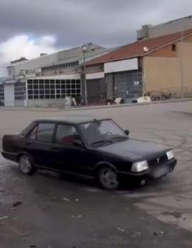 Kırşehir’de drift atan sürücüye 46 bin 392 TL ceza