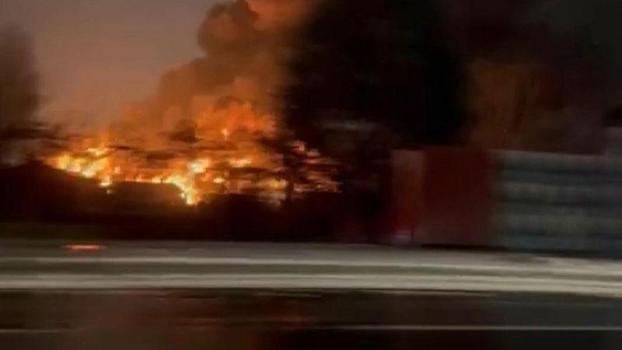 Esenyurt'ta fabrika yangını