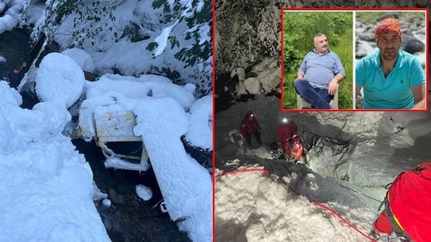 Cip, dereye yuvarlandı; 2 ölü