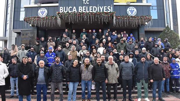 Buca Belediyesi'nde iş bırakma eylemi sona erdi
