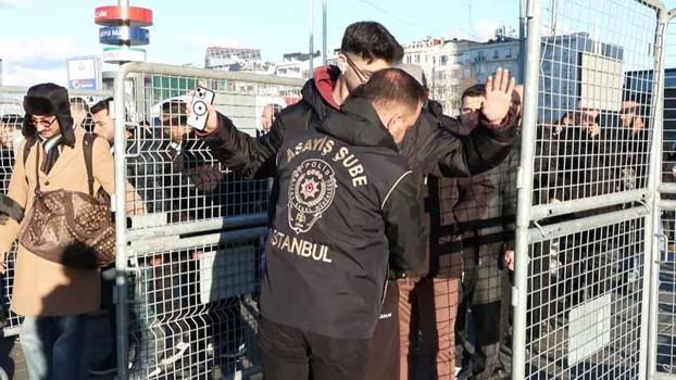 İstiklal Caddesi'nde güvenlik önlemleri arttırıldı