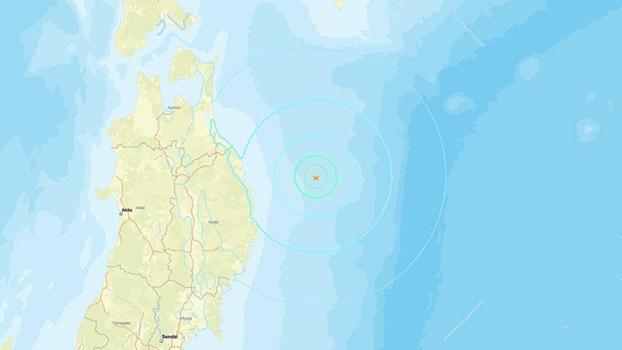 Japonya açıklarında 6 büyüklüğünde deprem