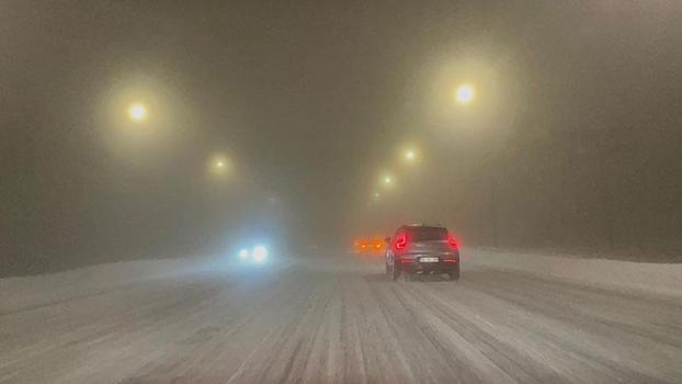 Kayseri-Erciyes yolunda yoğun sis etkili oldu