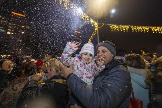 Mersin'de 'yeni yıl' coşkusu