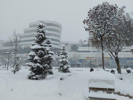 Bolu’da yoğun kar yağışı