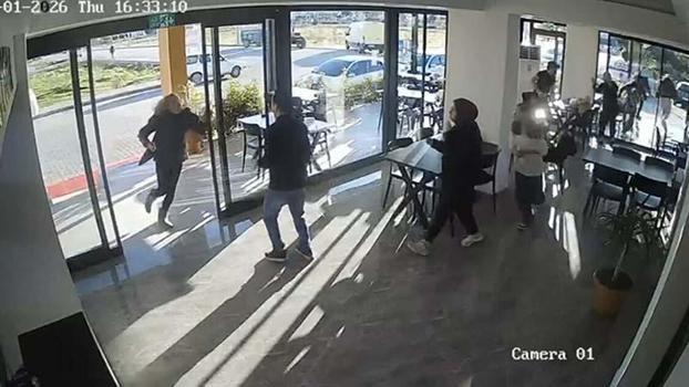 Muğla'da 3.5 büyüklüğünde deprem, o anlar güvenlik kamerasında