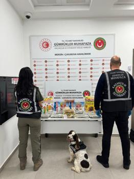 Havalimanında 4.5 kilo uyuşturucu ele geçirildi, 1 gözaltı / Ek fotoğraf