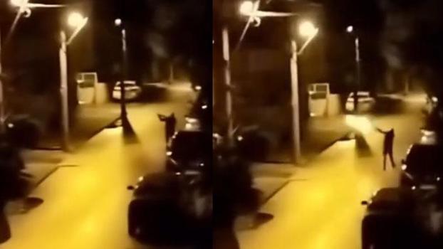 Yılbaşında sokakta tüfekle havaya ateş açan şüpheliye gözaltı