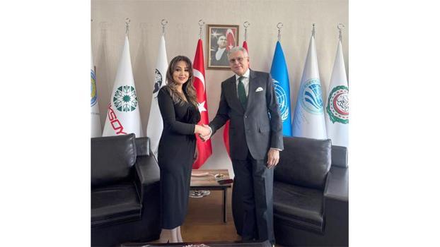 Fas Krallığı Türkiye Büyükelçisi Lazreq, ULUSKON Başkanı Atasoy’u ziyaret etti