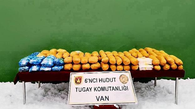 MSB: Van'da 50,9 kilo uyuşturucu ele geçirildi