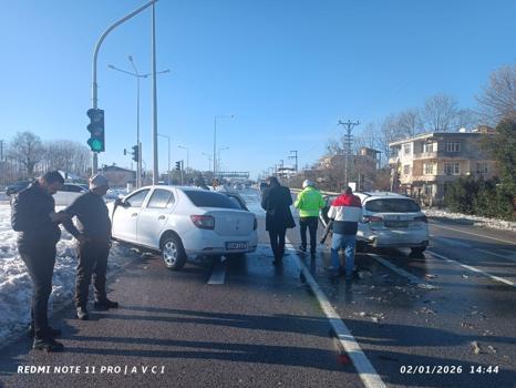 Samsun’da trafik kazası: 4 kişi yaralandı