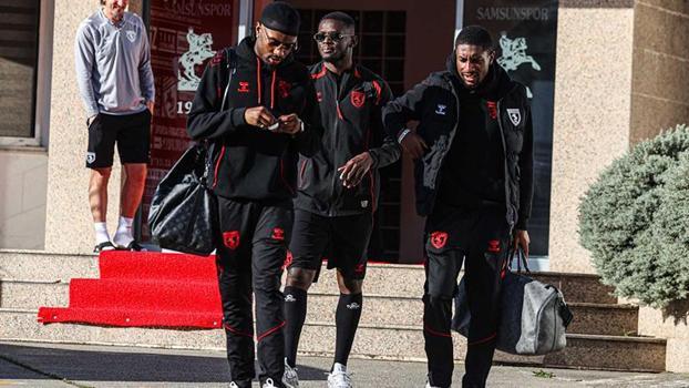 Samsunspor, Fenerbahçe karşılaşması için Adana’ya hareket etti