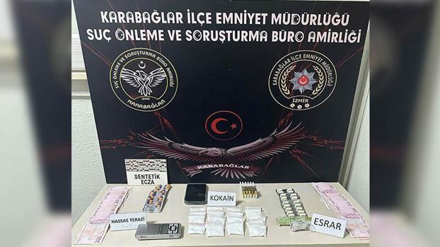 Otomobilde uyuşturucu ile yakalanan sevgililere gözaltı