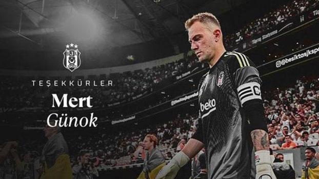 Mert Günok, Beşiktaş camiasına veda etti