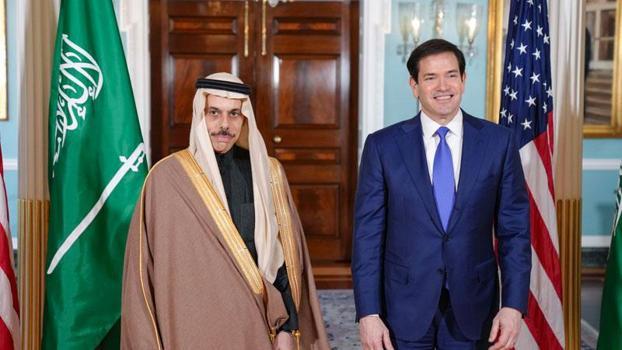 Suudi Arabistan Dışişleri Bakanı Faysal bin Ferhan, ABD’li mevkidaşı Rubio ile görüştü