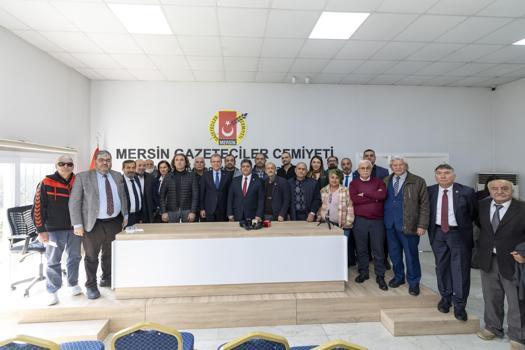 Başkan Seçer’den gazetecilere ziyaret