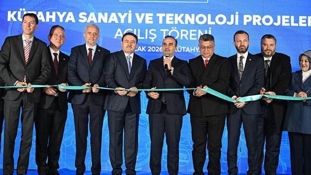 Bakan Kacır, Kütahya Sanayi Ve Teknoloji Projelerinin açılışını yaptı