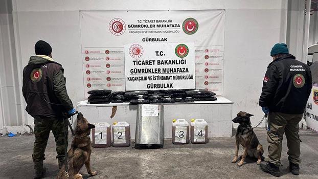 İstanbul ve Gürbulak'ta 1,9 milyon lira değerinde uyuşturucu ele geçirildi