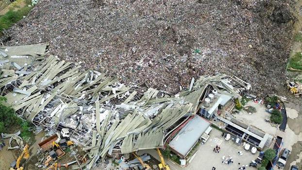 Filipinler’de çöp atık sahasında çökme: 4 ölü, 12 yaralı