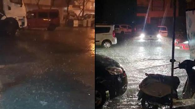 Çanakkale’de sağanak etkili oldu