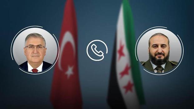 Bakan Güler, Suriyeli mevkidaşı Kasra ile görüştü