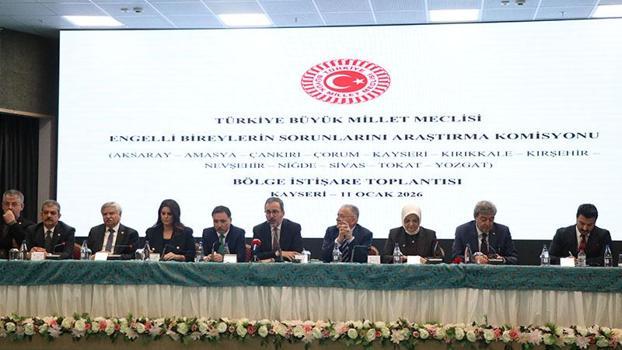 TBMM Engelli Bireylerin Sorunlarını Araştırma Komisyonu, Kayseri’de toplandı