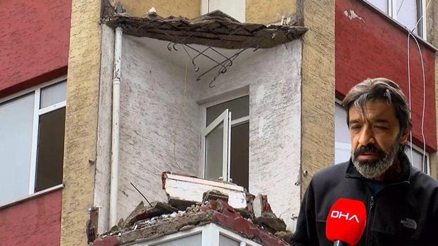 Bahçelievler'de çöken balkona ilişkin konuşan görgü tanığı: Balyozla balkonun demirini kırdılar