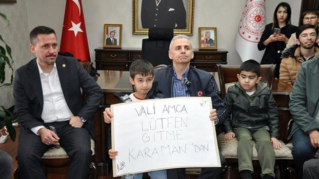 Ardahan’a atanan Vali Çiçekli, Karaman’a veda etti