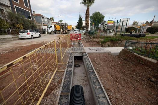 Bayraklı'da su baskınlarına 140 milyonluk çözüm