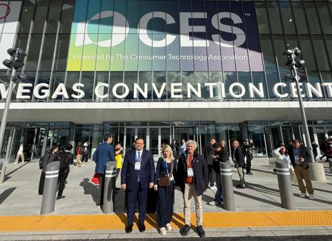 Rektör Özkan, CES 2026 Fuarı'na katıldı