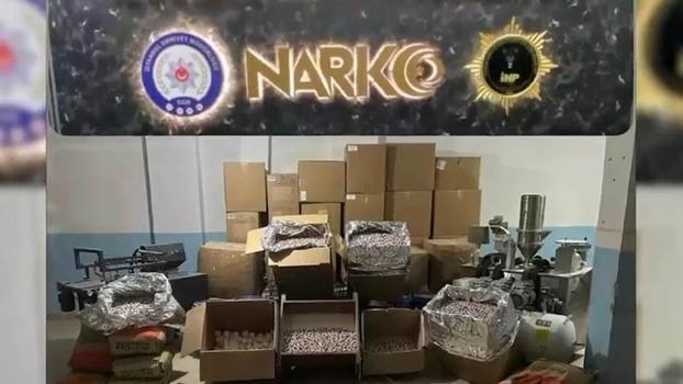 Avcılar'da uyuşturucu operasyonu: 3 milyon 350 bin adet sentetik ecza hapı ele geçirildi