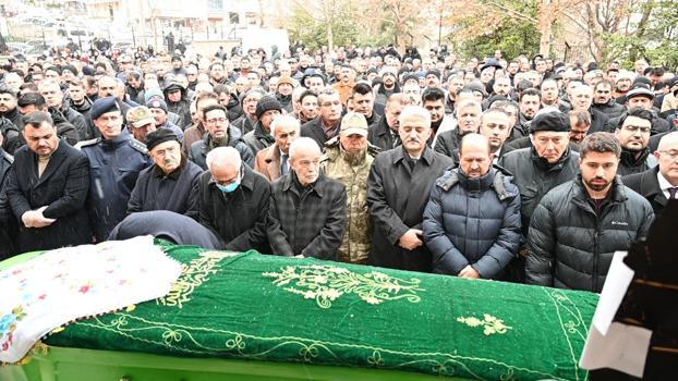 Bakan Yardımcısı Ramazan Can'ın kayınvalidesi, son yolculuğuna uğurlandı
