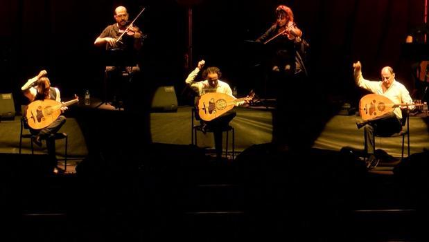 Filistinli 3 kardeşten oluşan ‘Le Trio Joubran’ müzik grubu Bursa’da konser verdi