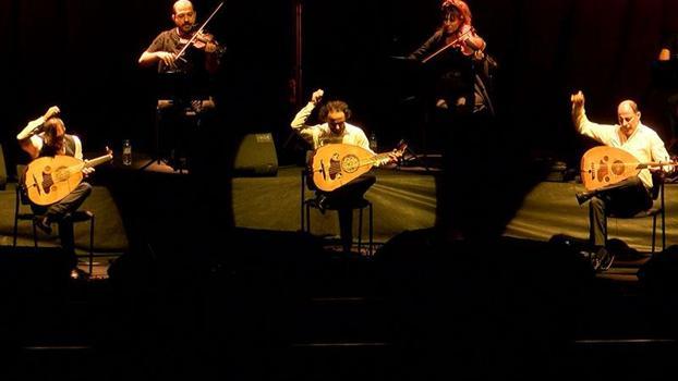 Filistinli 3 kardeşten oluşan ‘Le Trio Joubran’ müzik grubu Bursa’da konser verdi