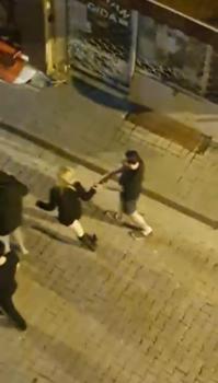 İstanbul - Beşiktaş’ta sevgilisi otel ücretini ödemeden kaçtı; kadın otel görevlisiyle birbirine girdi