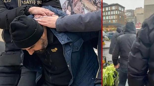 Hakkında 27 yıl hapis cezası bulunan firari hükümlü pazarcılık yaparken yakalandı