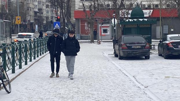 Eskişehir’de kar yağışı etkili oldu