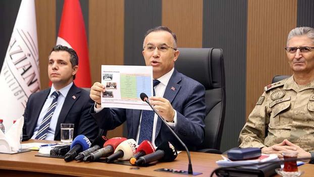 Gaziantep Valisi Çeber: 626 operasyonda 167 terör örgütü üyesi tutuklandı