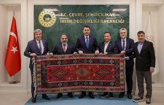 KGC ve TSYD Kayseri Şube Başkanlığı'ndan, Bakan Kurum'a ziyaret