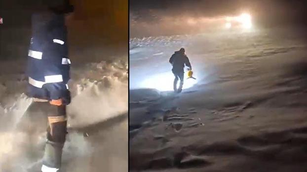 Elektrik arıza ekiplerinin zorlu mücadelesi