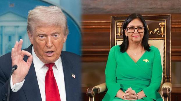 Trump, Venezuela Geçici Devlet Başkanı Rodriguez ile telefonda görüştü