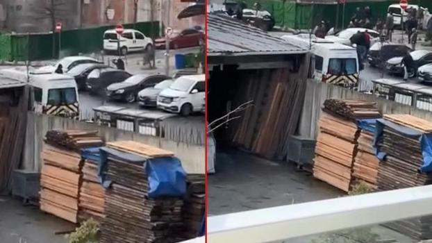 Kağıthane'de otomobile silahlı saldırı