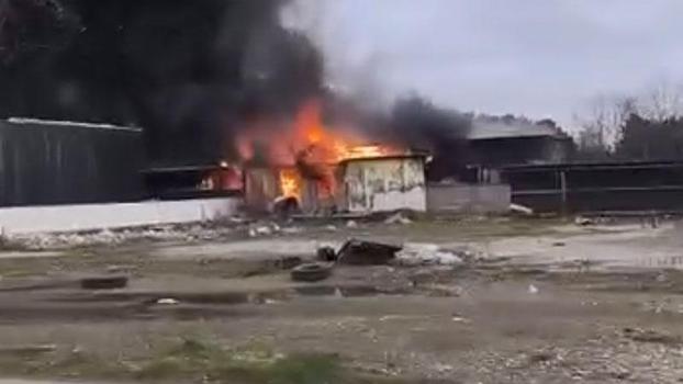 Şile’de işçi konteynerinde yangın: 1 ölü