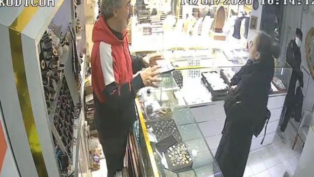 Bahçelievler'de 3 milyon liralık altın hırsızlığı; kuyumcu soygunu kamerada