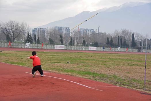130 santim Ahmet, 230 santim ciritle Avrupa 2'ncisi oldu / Ek fotoğraflar